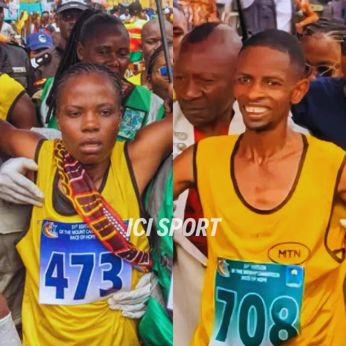 Hamadou Bih et Wirba Mary remportent la Course de l’Espoir