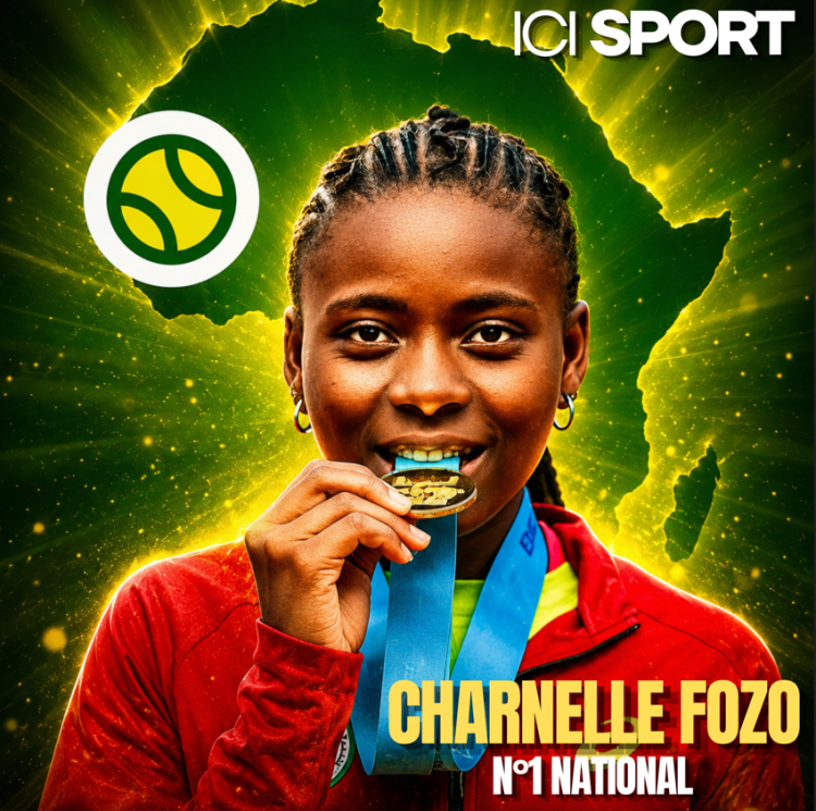 Charnelle Fozo, l’impératrice du tennis féminin camerounais… le joyau façonné par Oyebog Tennis Academy